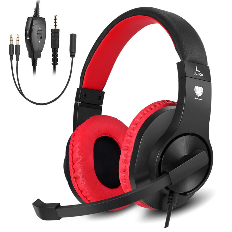 Gaming Headset SL-300 Red