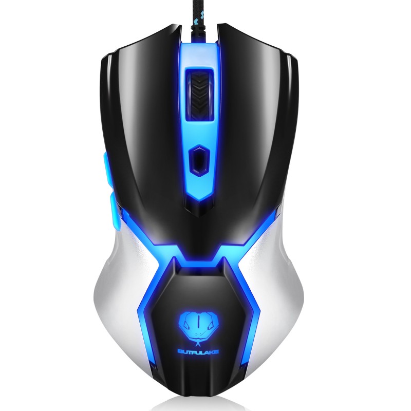 Gaming Mouse Wired,Programmable Ergonomic Gaming M...